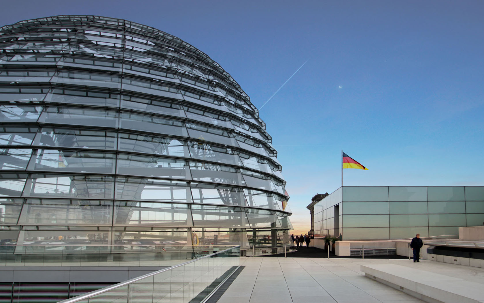 Foto Berlin Reichstag Kuppel