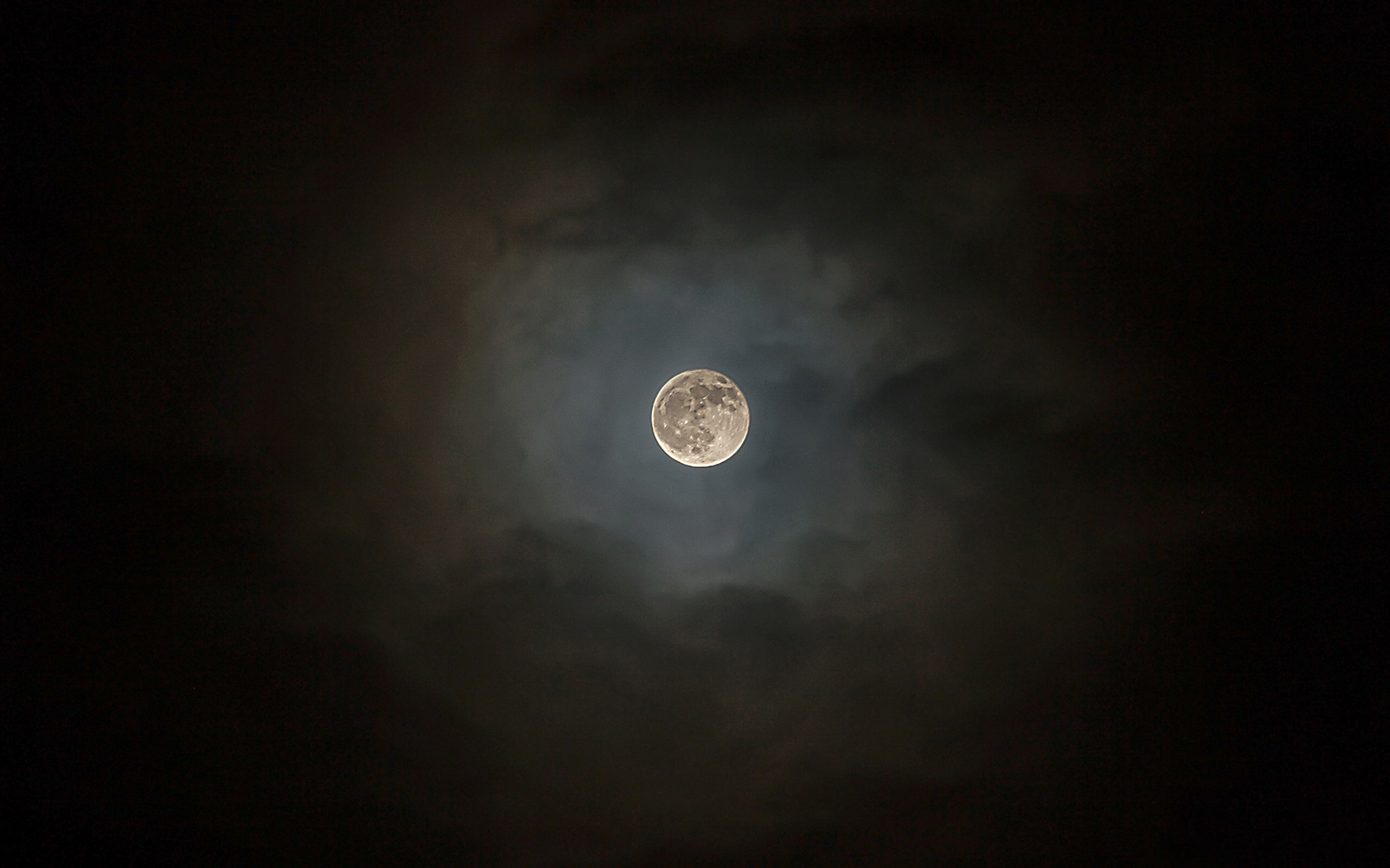 Foto Mond Nacht